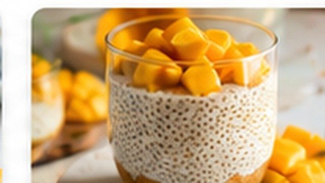 Mango Chia Puding